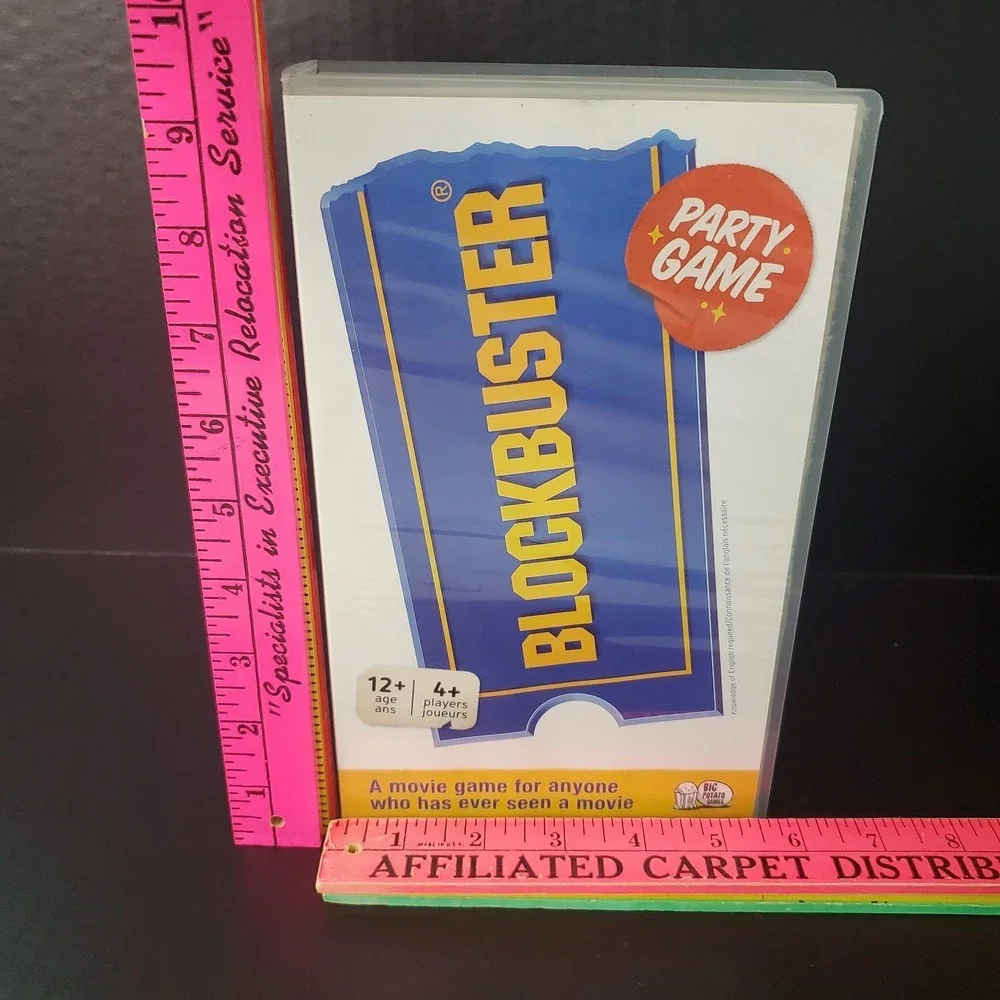 The Blockbuster Game: A Movie Party Game for the Whole Family 12 yrs+ 2018
